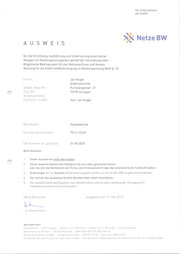 Fachkraft für die Errichtung, Ausführung und Unterhaltung elektrischer Anlagen im Niederspannungsnetz Fachkraft für die Errichtung, Ausführung und Unterhaltung elektrischer Anlagen im Niederspannungsnetz