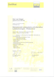 Bidirektionale Ladesysteme und alternative Ladetechnologien - Pilotseminar Bidirektionale Ladesysteme und alternative Ladetechnologien - Pilotseminar
